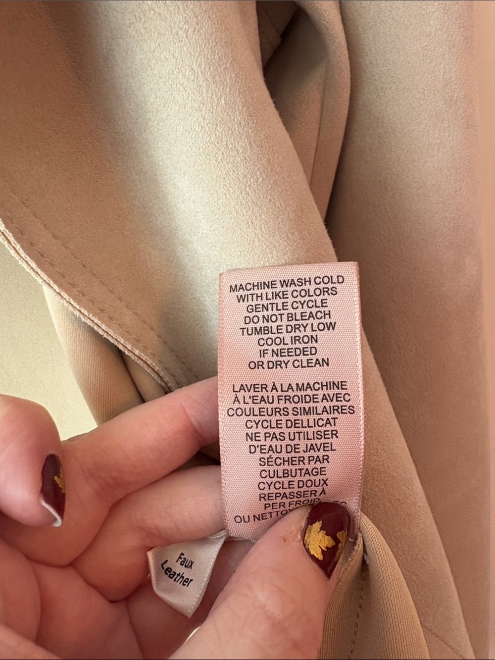 Philosophy Republic Clothing Faux Suede Moto Jacket XL - Picture 10 of 10